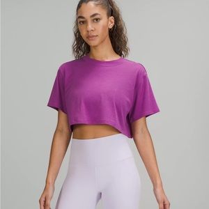 Lululemon All Yours Cropped Tee